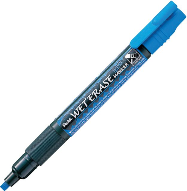 WETERASE CHALK MKR FINE BLUE