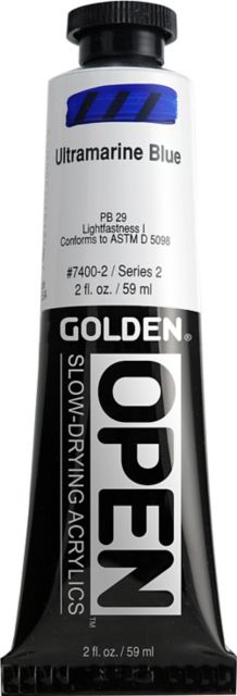 OPEN ACRYLIC ULTRAMARINE BLUE 2OZ