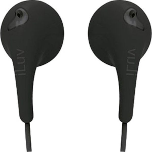 EARBUDS ILUV FLAT WIRE PURPLE