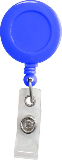 RETRACTEZE ID HOLDER IN POLY BAG-NEON BLUE