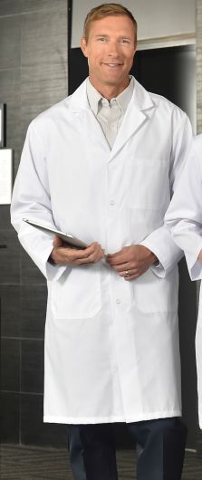 MENS LABCOAT WHITE L