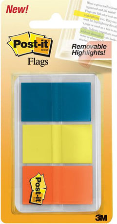 POST-IT FLAG 1 20CT PNK/OR/GN