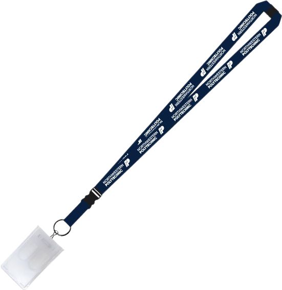 Northwestern Polytechnic 3/4'' Tube Lanyard
