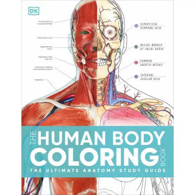 Human Body Coloring Book: Ultimate Anatomy Study Guide