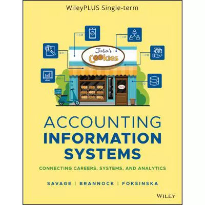 Accounting Information Systems: Connecting Careers, Systems, &amp; Analytics, Canadian 1e WileyPLUS API Single Term