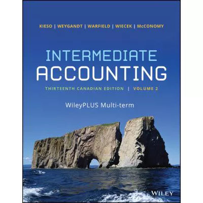 Intermediate Accounting, Volume 2, Canadian 13CE WileyPLUS API Multi-Term