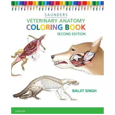 Veterinary Anatomy Coloring WorkBook