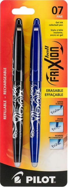 GEL PEN .7MM 2PK ASRT FRIXION